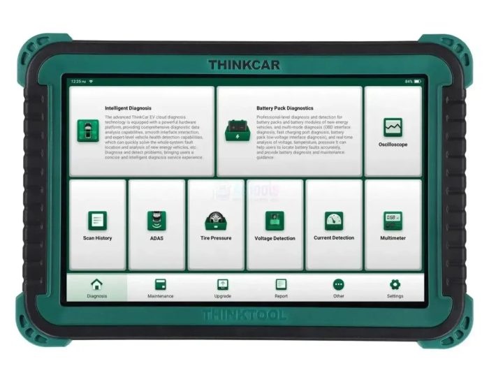 Автосканер THINKCAR Thinktool CE EVD (10,1″, 4/128Gb) для електромобілів