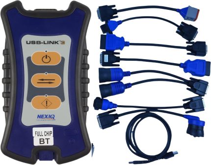 Автосканер Nexiq USB-Link v3 для вантажних авто та спецтехніки (повна комплектація)