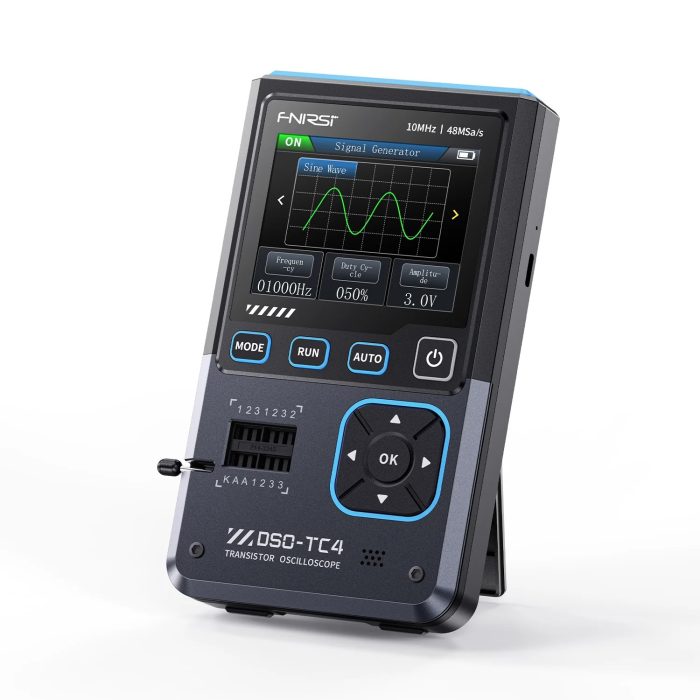Цифровий осцилограф FNIRSI DSO-TC4 (10MHz, 48MSa/s, 1CH) портативний