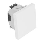 Вимикач Quadro 45 1-кл. 2-мод. «Білий мат» Efapel 45011 SBM