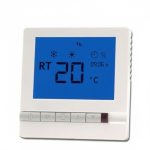 Терморегулятор Veria Control T45 з дисплеєм білий