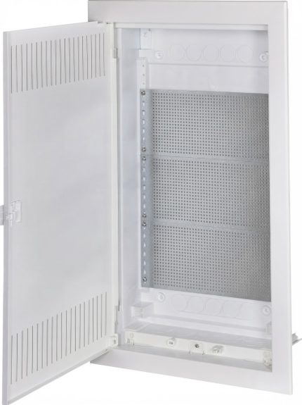 Щит металопластиковий ECG42 MEDIA-I (перф.панель, перф.метал.білі дверцята) IP40 ETI