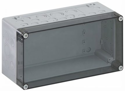 SPELSBERG Корпус порожній AKL 1-t IP65 прозора кришка (150х300х132) sp1