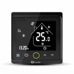 Терморегулятор програмований Castle AC603VAB з Wi-Fi, чорний, артикул 2