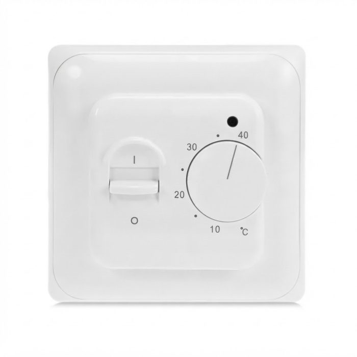 Терморегулятор механічний Electrum TR-101 (білий)