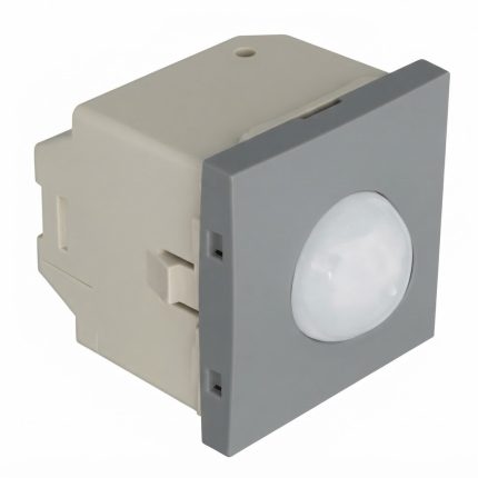 Датчик руху 400 Вт (NO+NC) 2-мод. «Алюміній» Efapel 45402 SAL Quadro 45