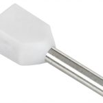 Накінечник-гільза IEK, артикул – UTE10-4-D2-1-100 НГІ2 0,75-10 (білий, 20шт)