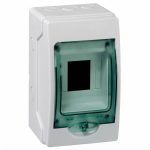 Шафа накладна, 1 ряд / 4 мод. прозорі двері, ІР65 Kaedra Schneider Electric 13976