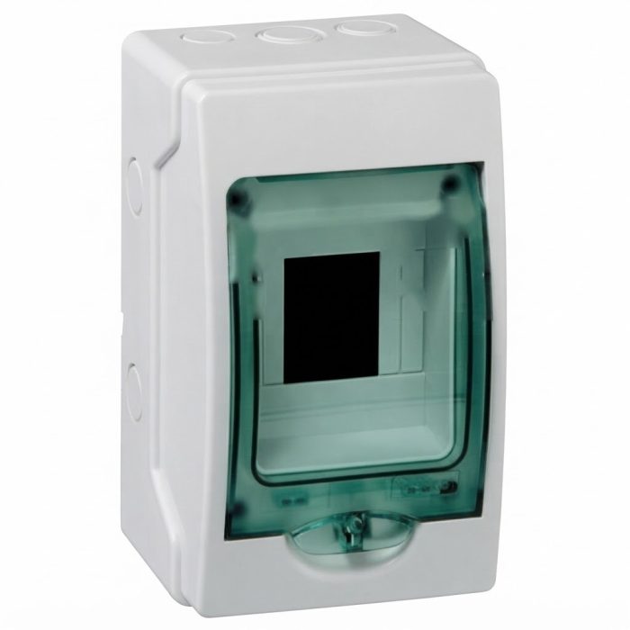 Шафа накладна, 1 ряд / 4 мод. прозорі двері, ІР65 Kaedra Schneider Electric 13976