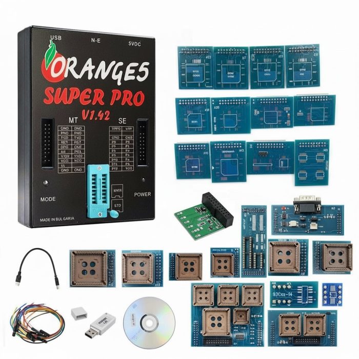 Програматор Orange 5 (v.1.42) для магнітол, IMMO, SRS, AirBag, ODO